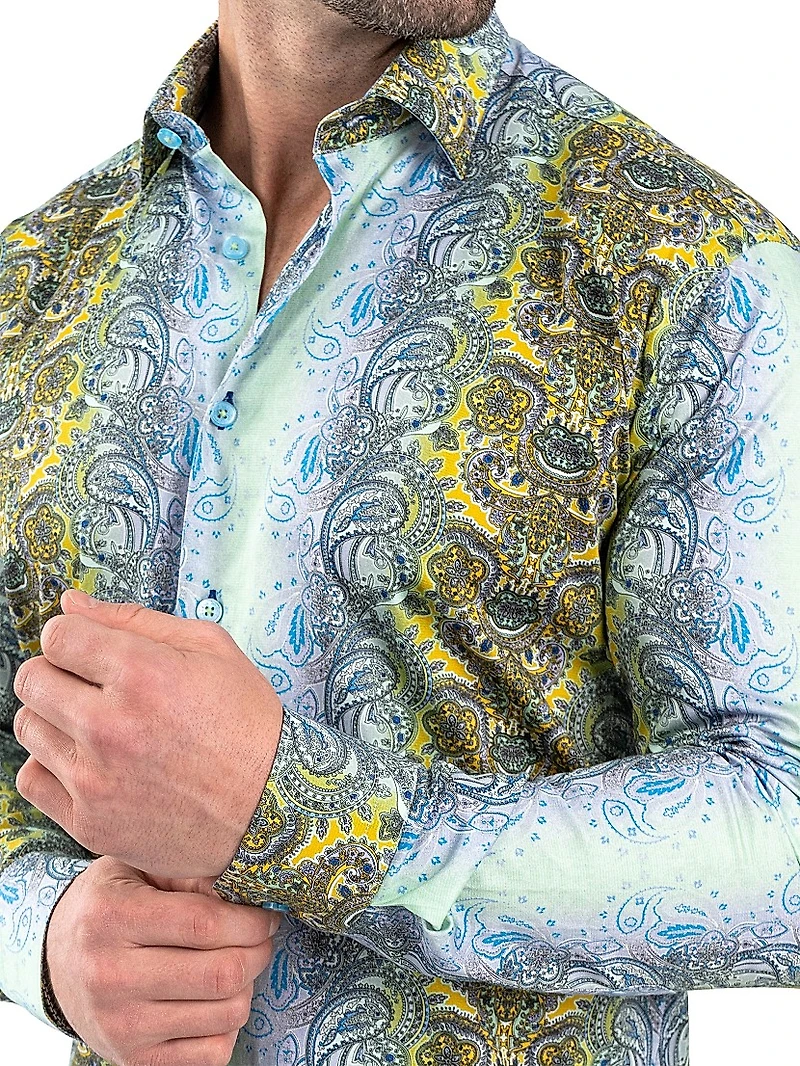 Fibonacci Paisley Luxe Shirt