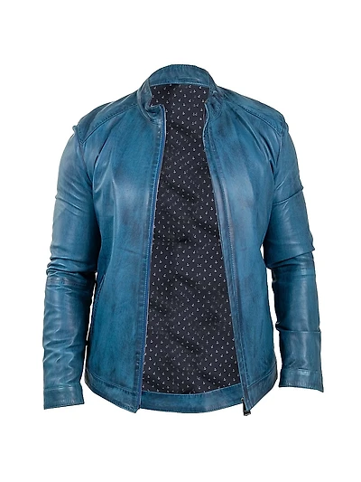 Leather Reverse Jacket