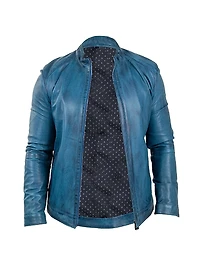 Leather Reverse Jacket