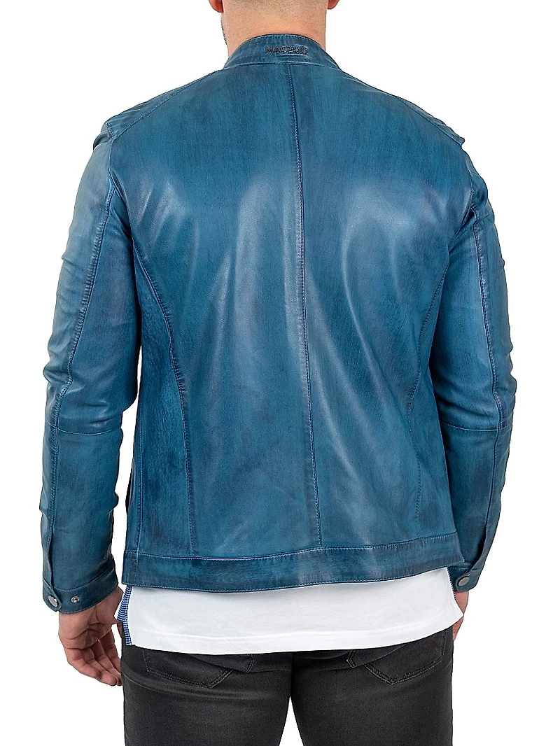 Leather Reverse Jacket