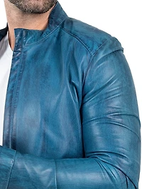 Leather Reverse Jacket