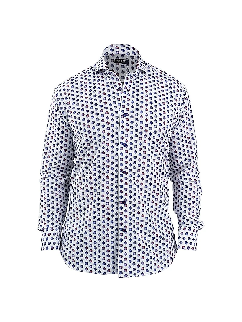 Einstein Stretch Cuboid Shirt