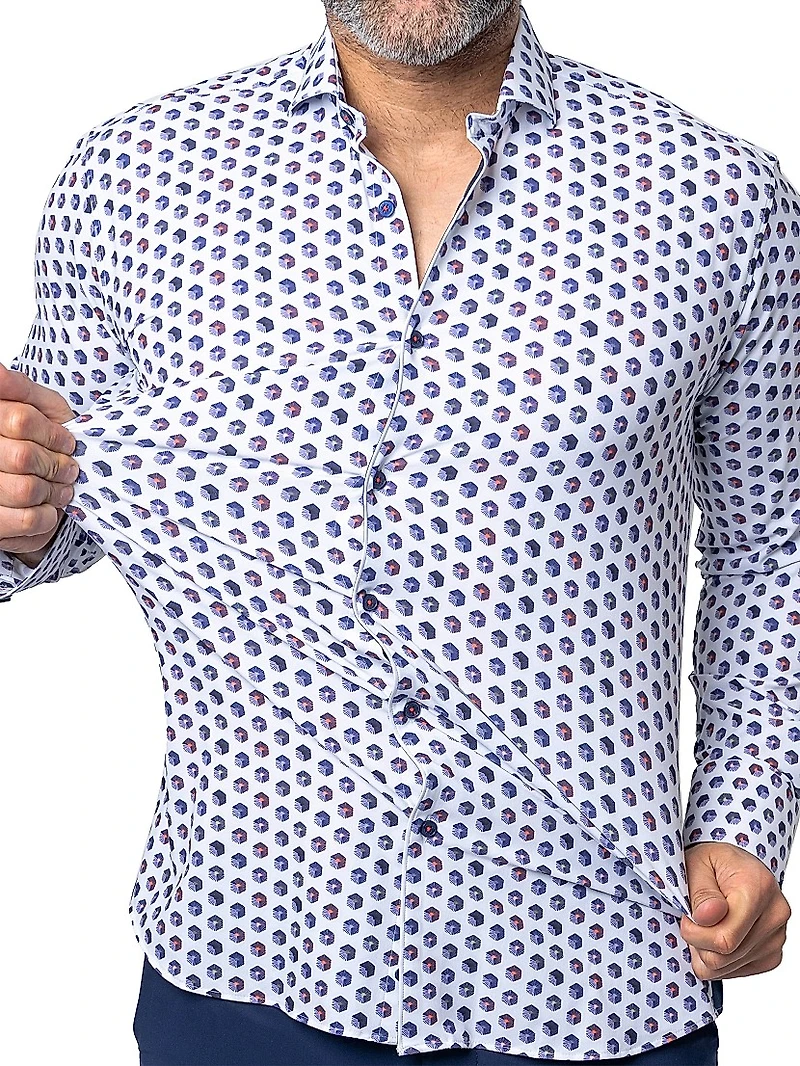 Einstein Stretch Cuboid Shirt