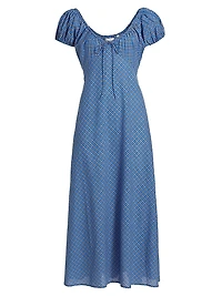 Sofia Cotton Maxi Dress