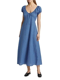 Sofia Cotton Maxi Dress