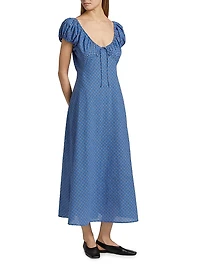 Sofia Cotton Maxi Dress