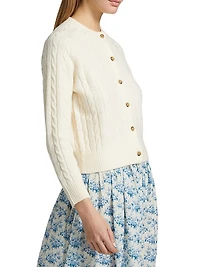 Penrose Cable-Knit Cardigan