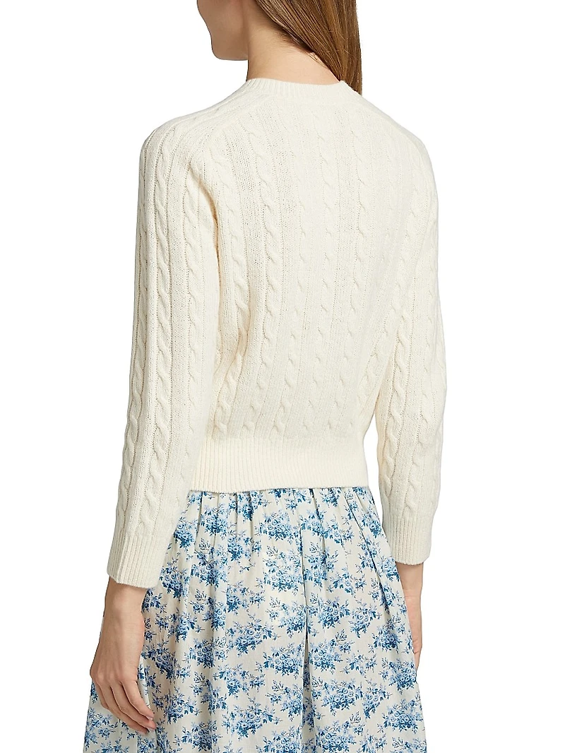 Penrose Cable-Knit Cardigan