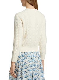 Penrose Cable-Knit Cardigan
