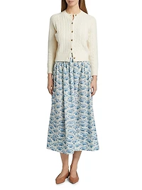 Penrose Cable-Knit Cardigan