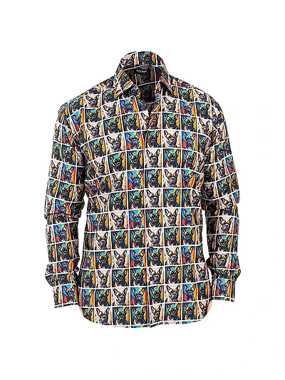 Fibonacci Puppy Portrait Shirt