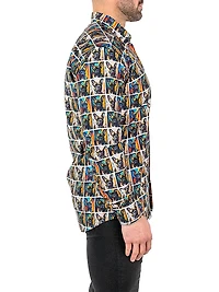 Fibonacci Puppy Portrait Shirt