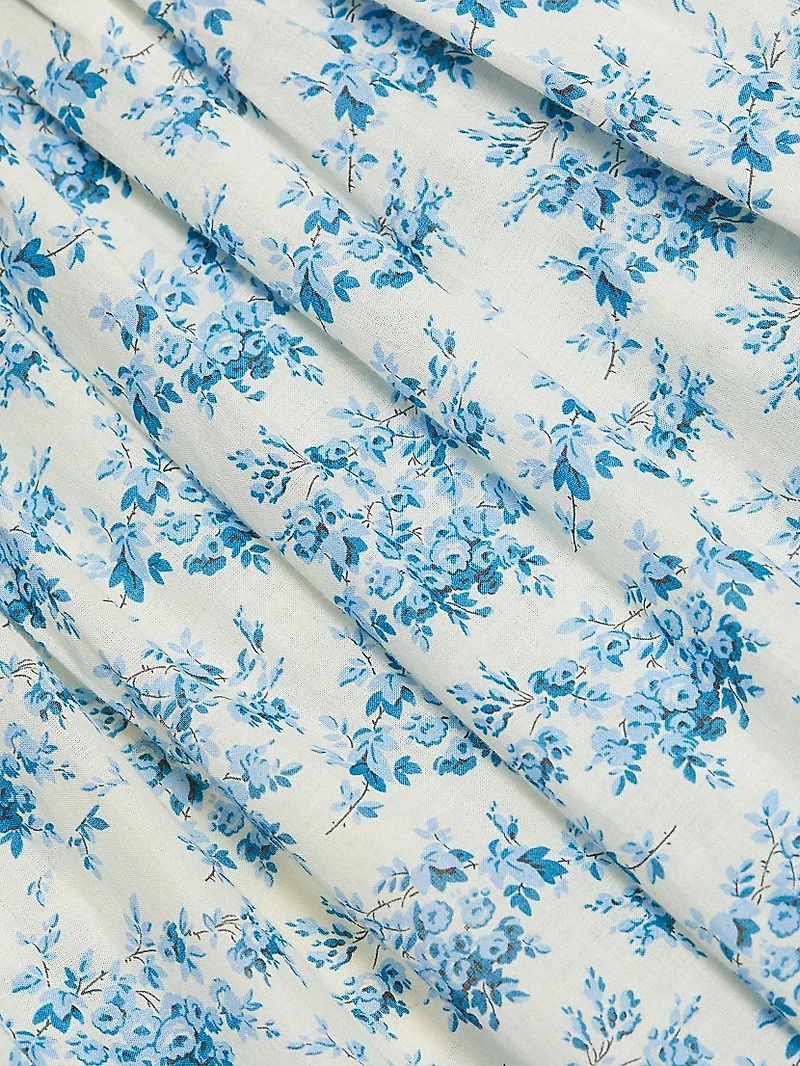 Marcie Cotton Midi-Skirt