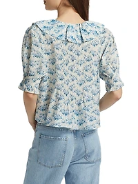 Henri Floral Cotton Top