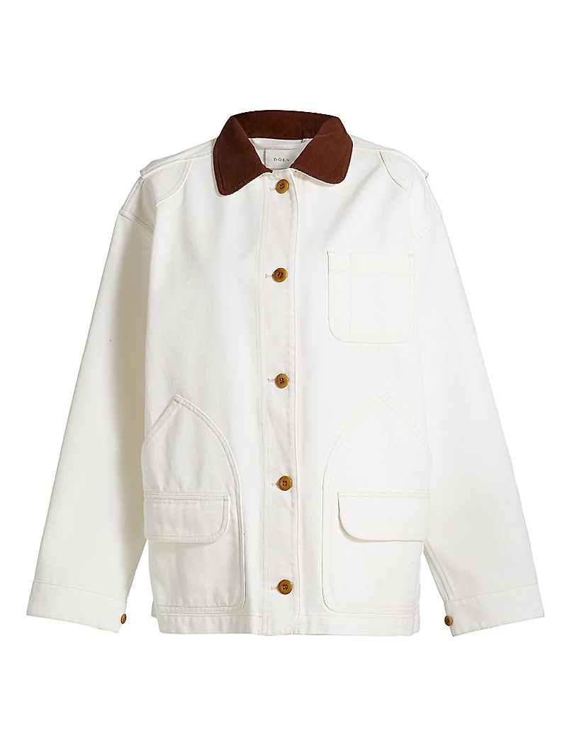 Pascale Contrast Collar Jacket