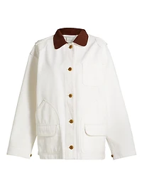 Pascale Contrast Collar Jacket