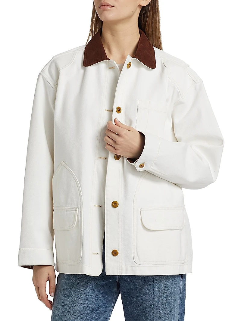 Pascale Contrast Collar Jacket