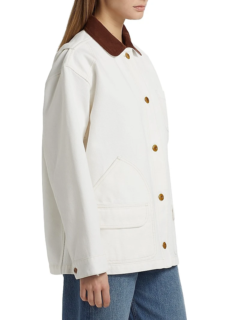 Pascale Contrast Collar Jacket