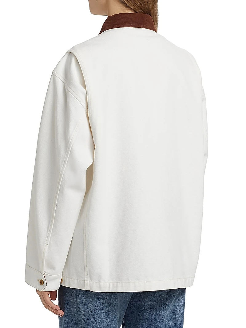 Pascale Contrast Collar Jacket
