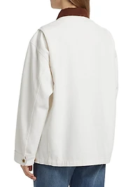 Pascale Contrast Collar Jacket