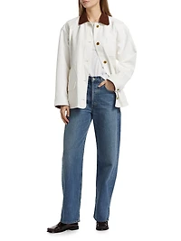 Pascale Contrast Collar Jacket