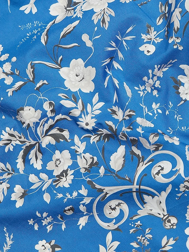 Adele Floral Cotton Minidress