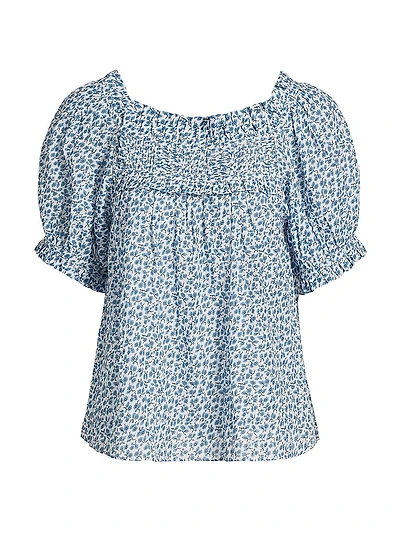 Frances Floral Cotton Top