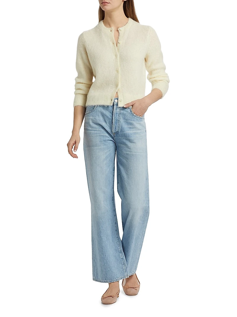 Lilette Alpaca-Blend Knit Cardigan