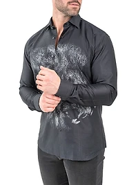 Fibonacci Lion Chalk Shirt