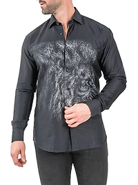 Fibonacci Lion Chalk Shirt