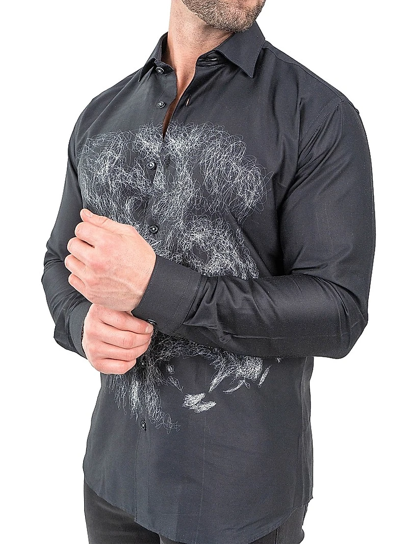 Fibonacci Lion Chalk Shirt