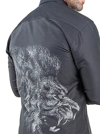 Fibonacci Lion Chalk Shirt