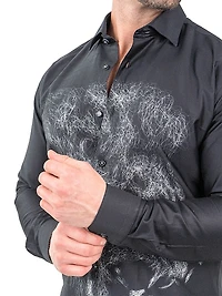 Fibonacci Lion Chalk Shirt