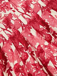 Sea Island Printed Cotton Poplin Midi-Dress