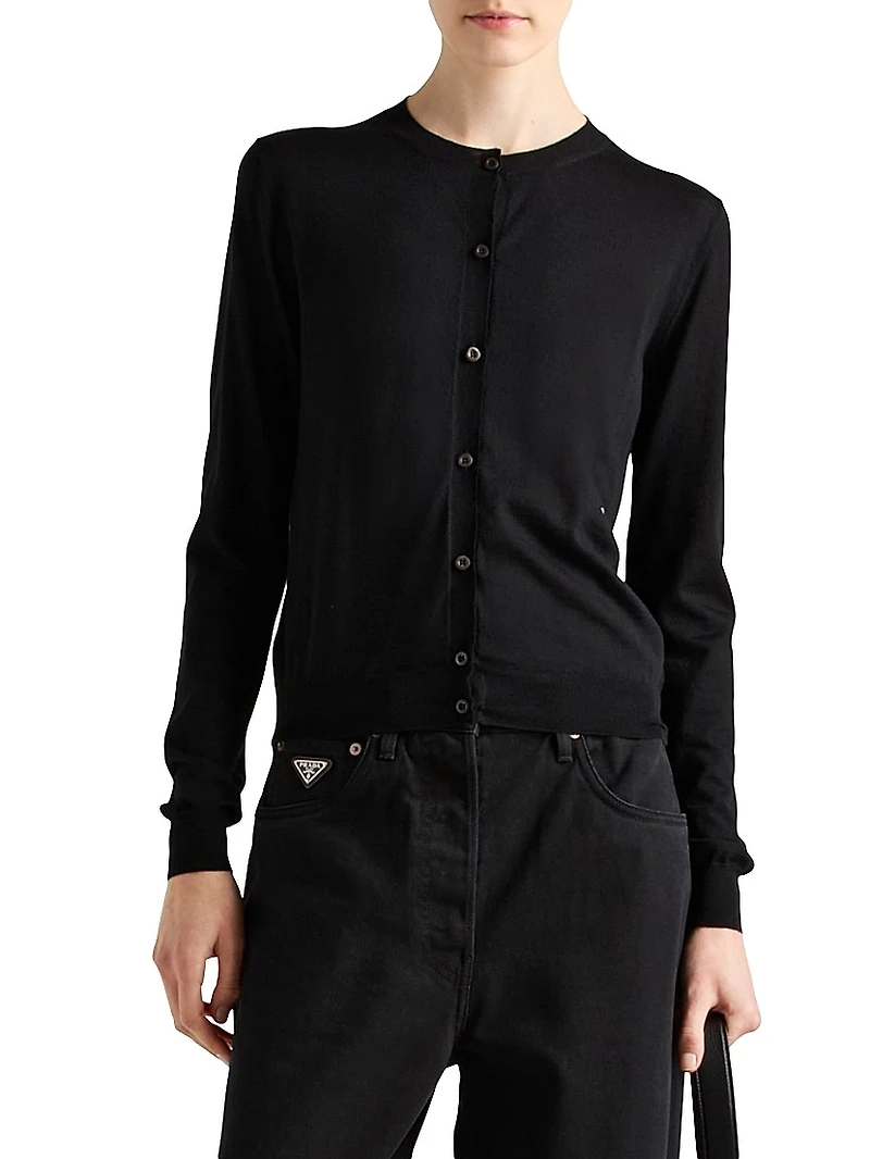 Superfine Wool Cardigan