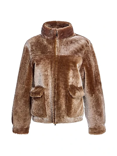 Shearling Zipper Jacket