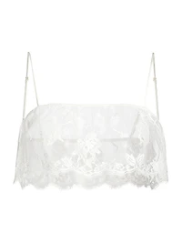 Dominique Leavers Lace Bandeau Bra