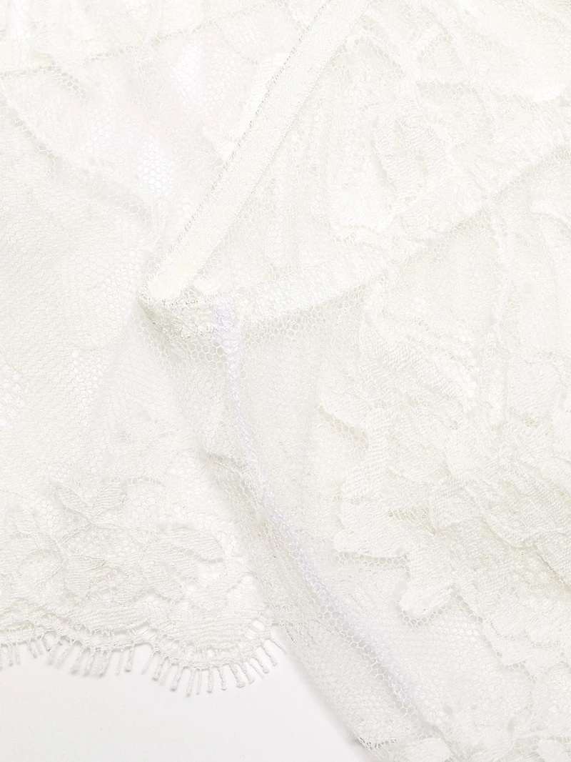 Dominique Leavers Lace Bandeau Bra