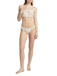 Dominique Leavers Lace Bandeau Bra