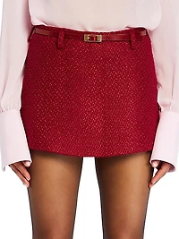 Karla Boucle Mini Skirt