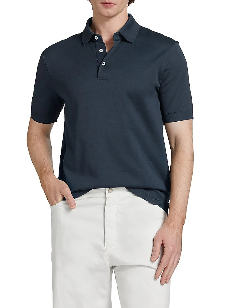 Cotton Polo Shirt