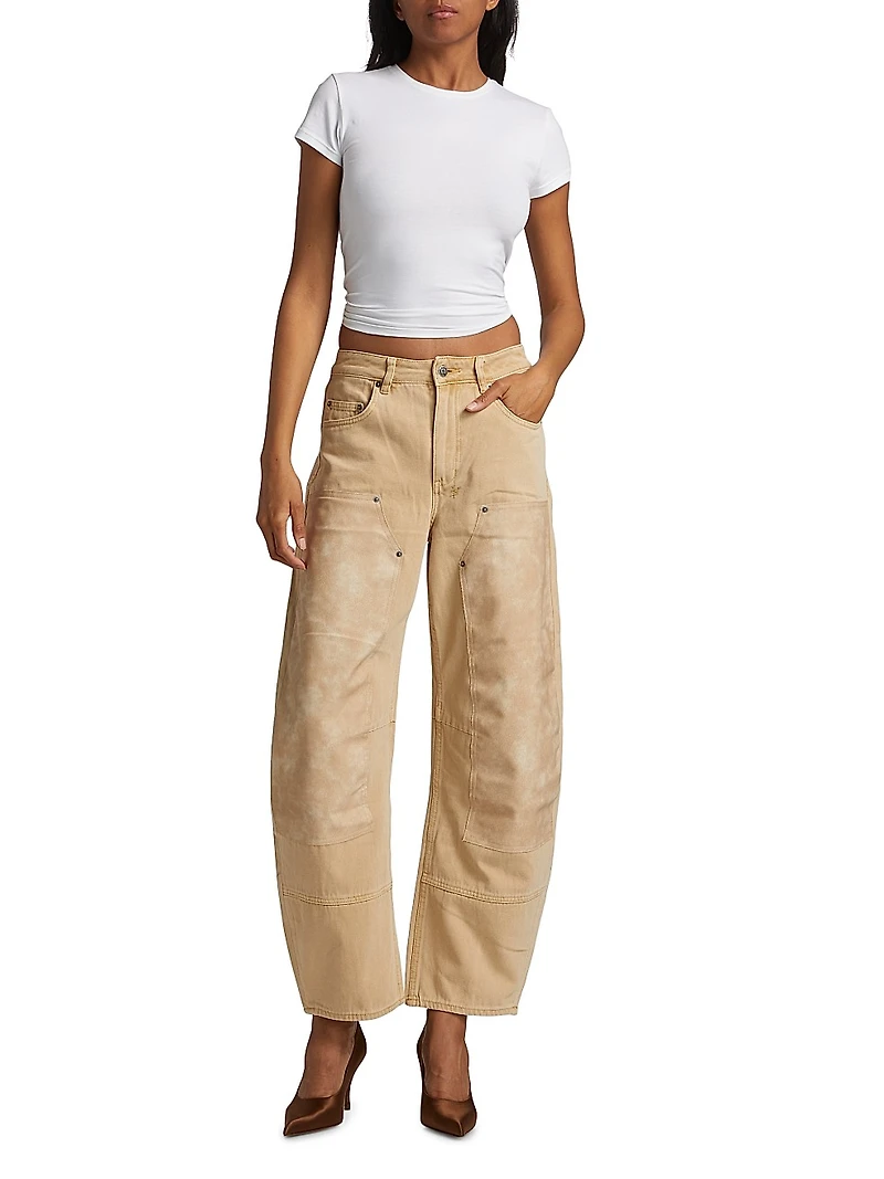 Safe In Heaven Barrel Jeans