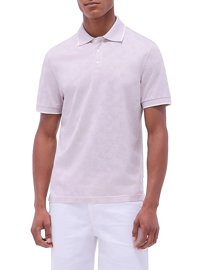 Three-Button Polo Shirt
