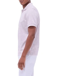 Three-Button Polo Shirt