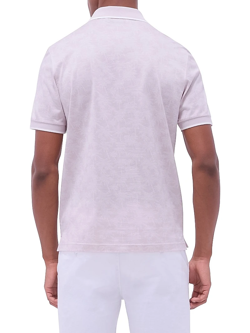 Three-Button Polo Shirt