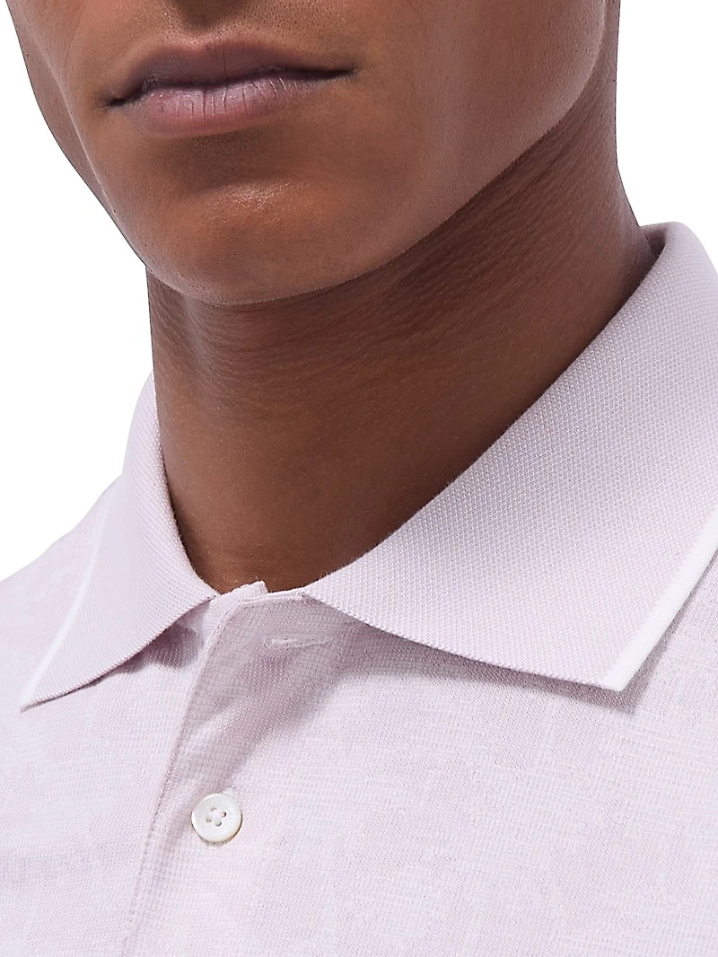 Three-Button Polo Shirt