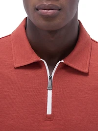 Quarter-Zip Polo Shirt