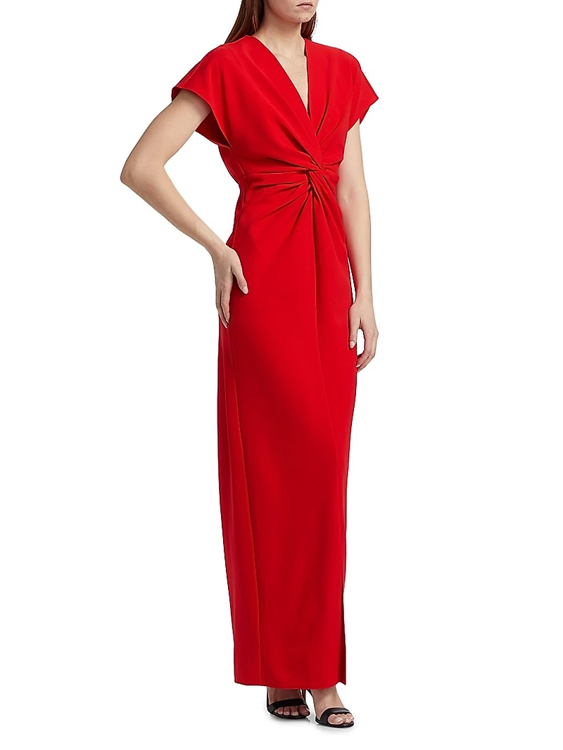 Jackie Twist-Front Gown