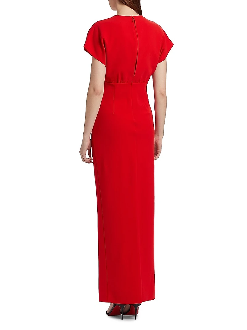 Jackie Twist-Front Gown