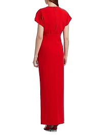 Jackie Twist-Front Gown